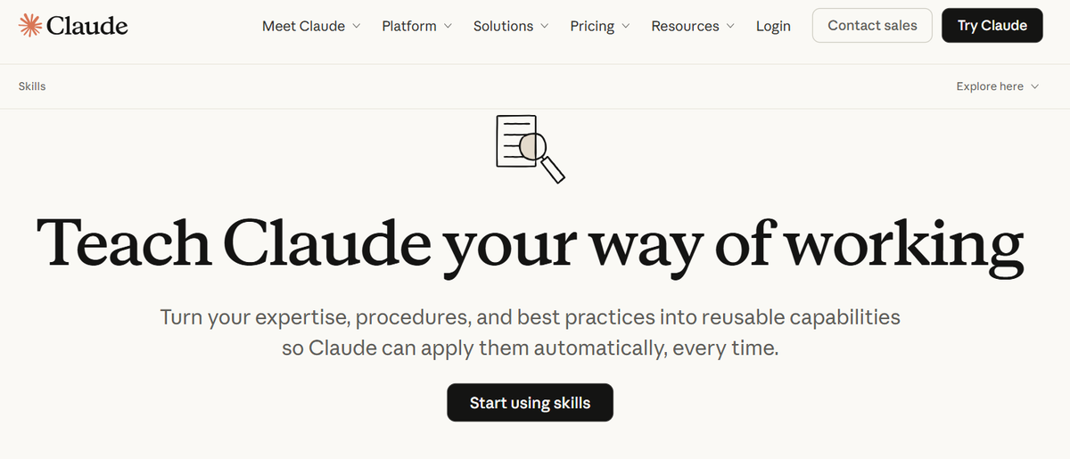 Struggling to build a Claude skills.md file?