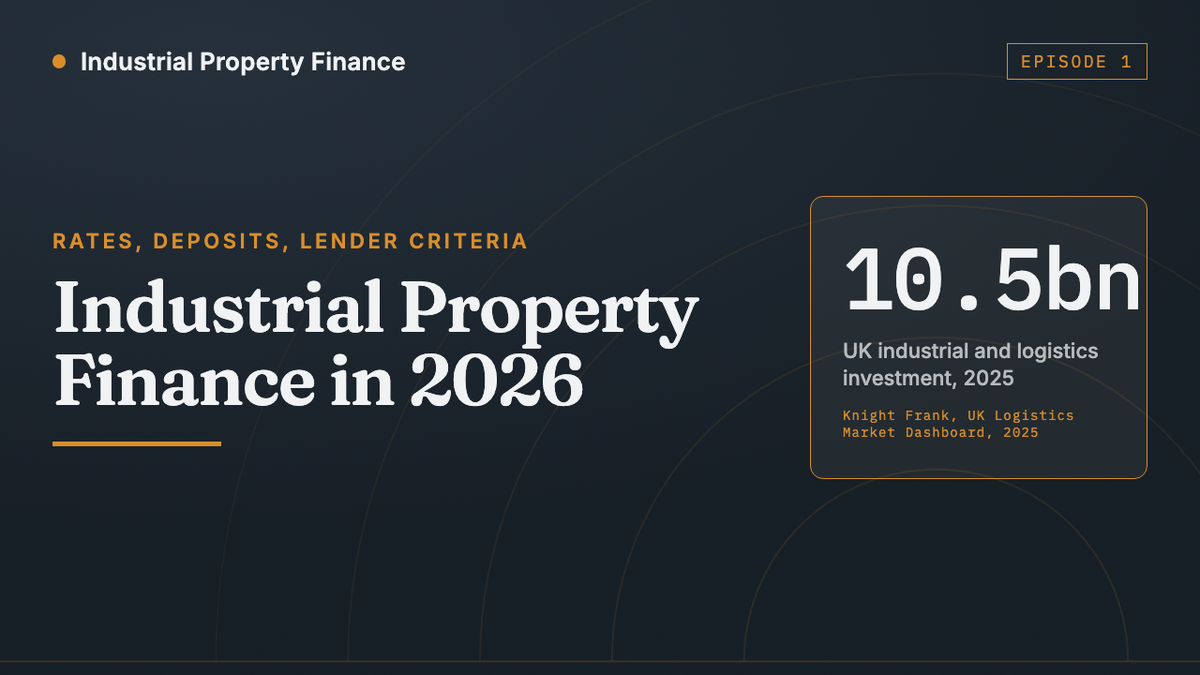 Industrial property finance 2026: one unit, two credit stories