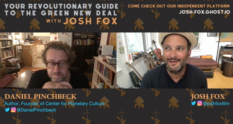 Mystical, political, planetary: Interview with Daniel Pinchbeck