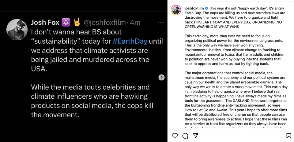 This Earth Day AND Every Day, organizing, not greenwashing is what wins!