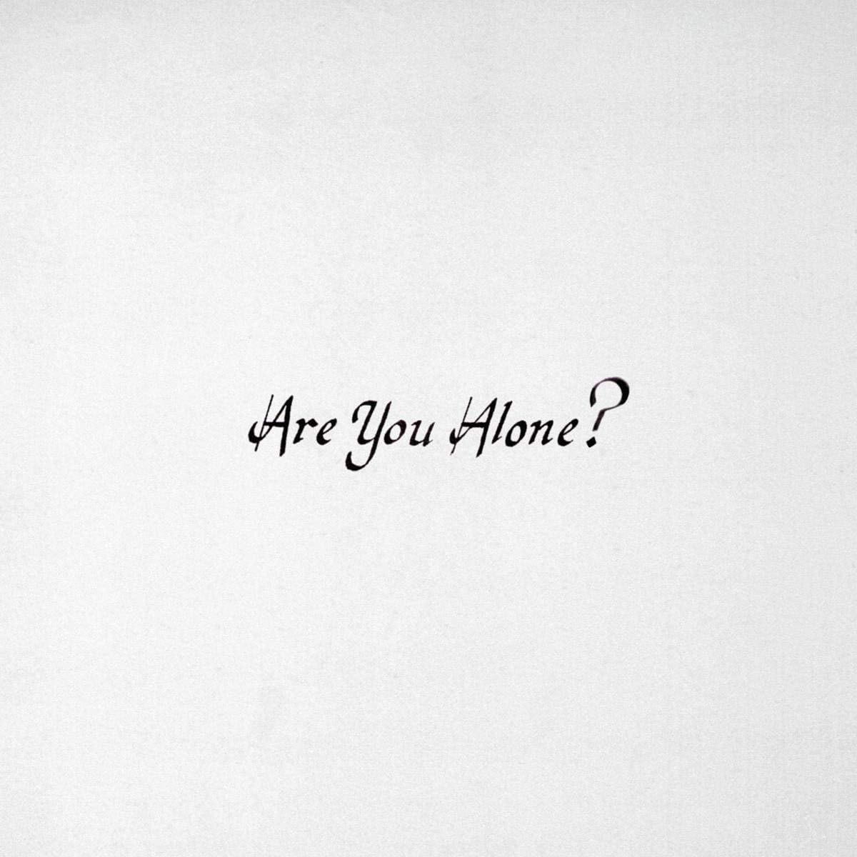 Majical Cloudz – Are You Alone?