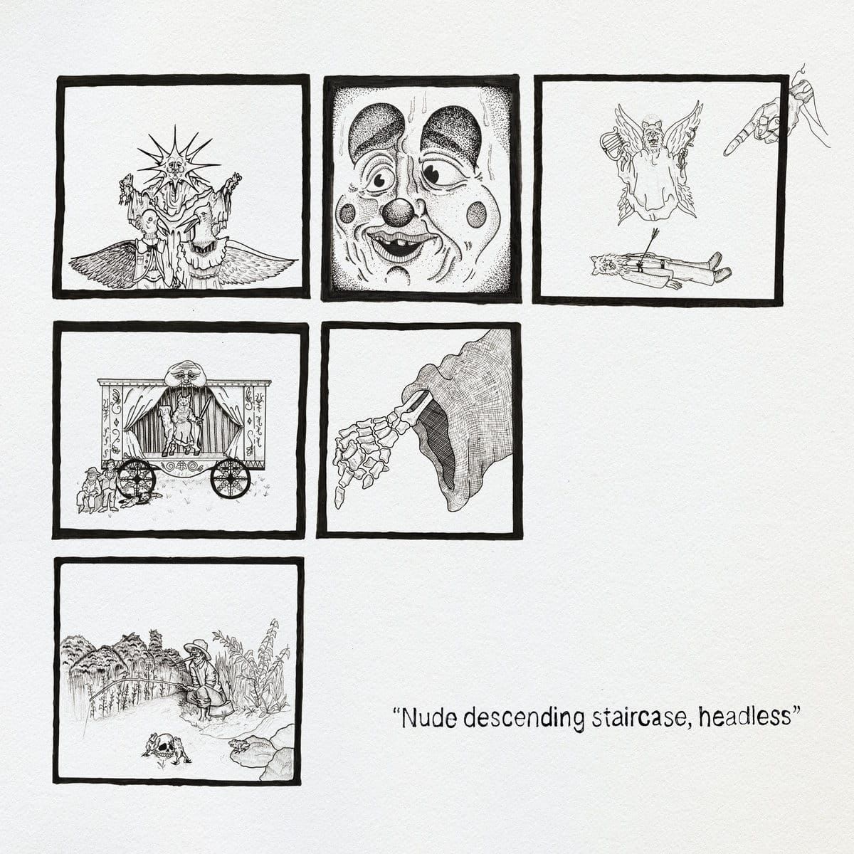 Teen Suicide – Nude Descending Staircase Headless