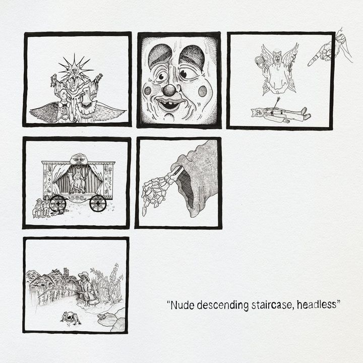Teen Suicide – Nude Descending Staircase Headless