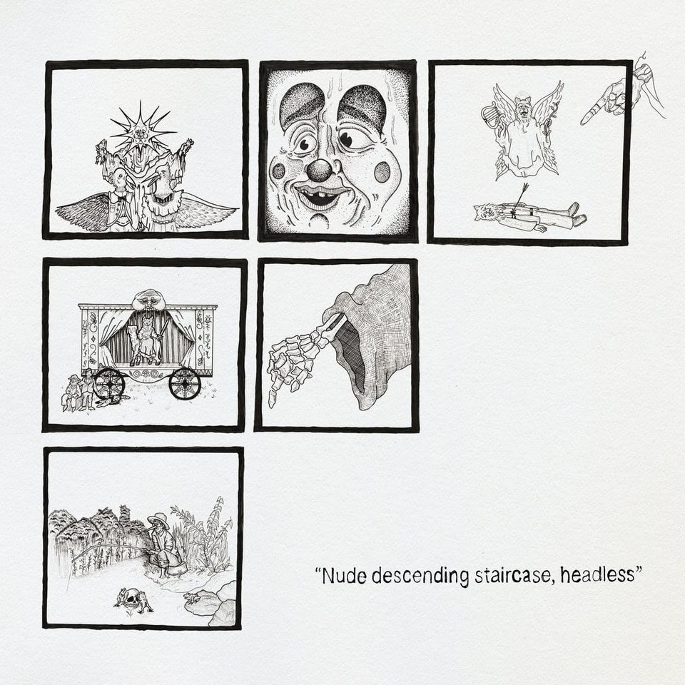 Teen Suicide – Nude Descending Staircase Headless