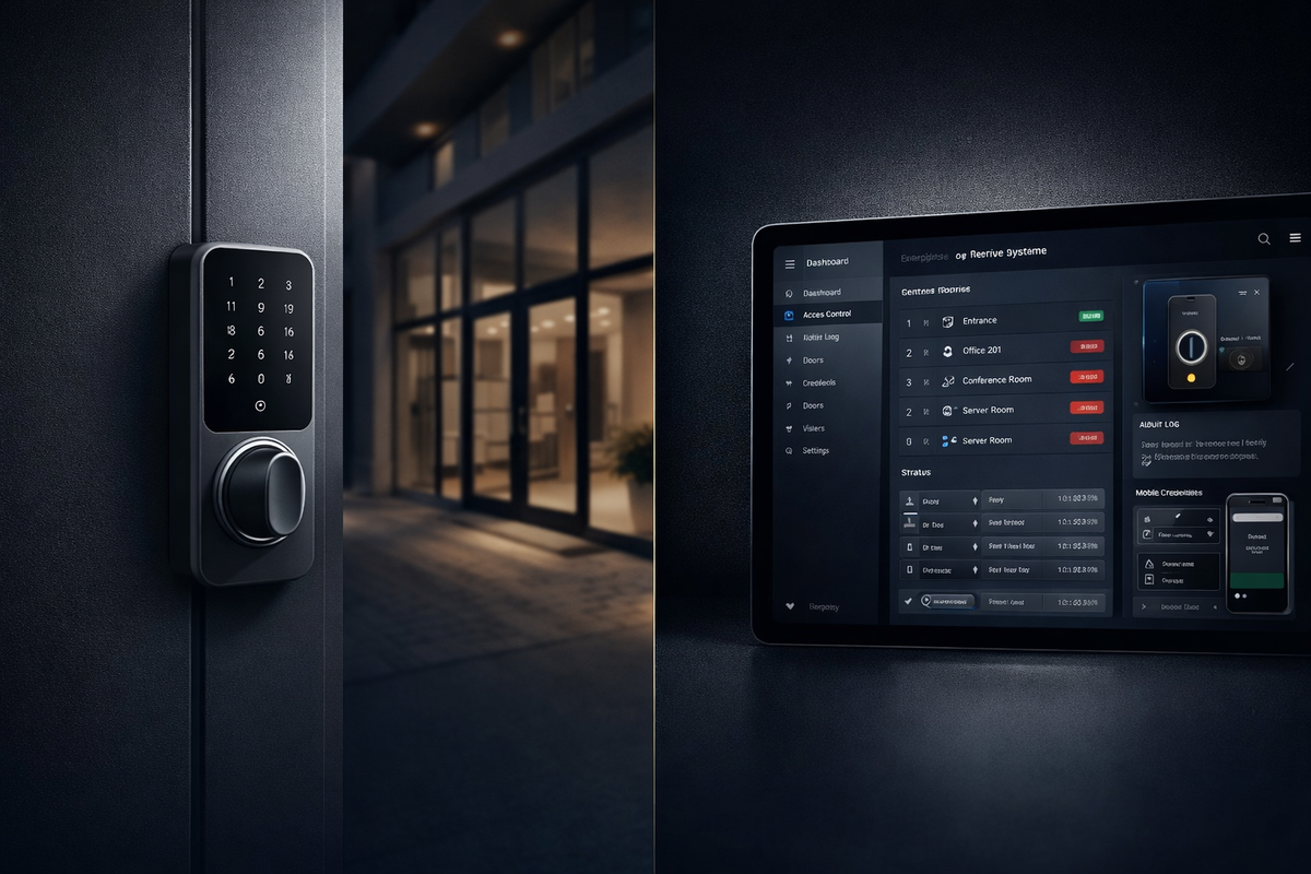 Smart Locks vs. Access Control Systems: What Do Luxury Developments Really Need?