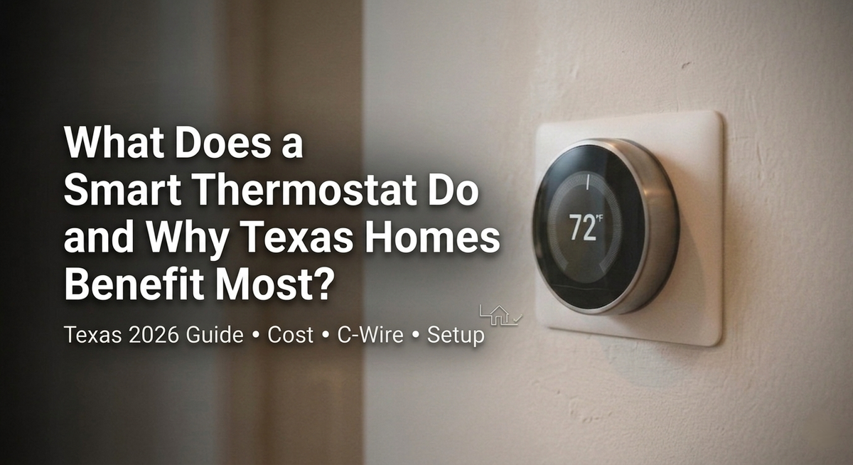 Installing a Smart Thermostat in Texas: what you must know before getting started