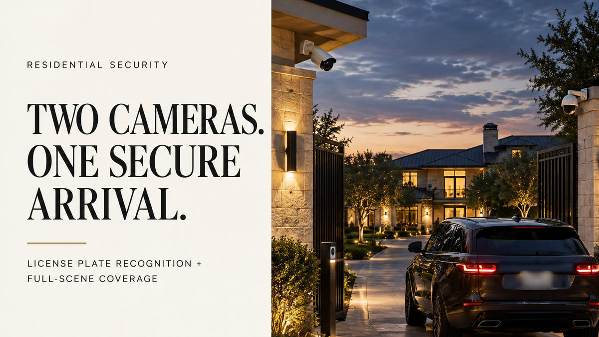 License Plate Recognition for a Gated Texas Estate: Why One Camera Is Never Enough