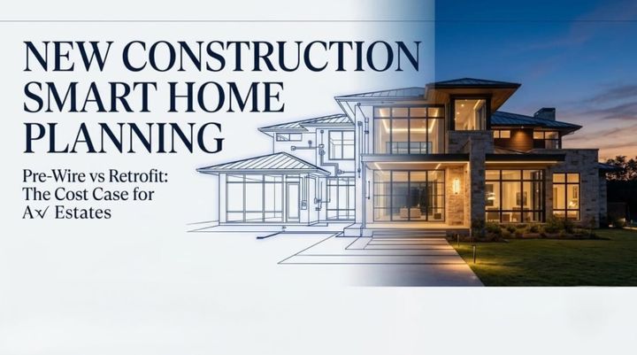 New Construction Smart Home Technology Planning in Texas: The Complete Guide for Luxury Custom Builds in DFW, Austin, and Houston