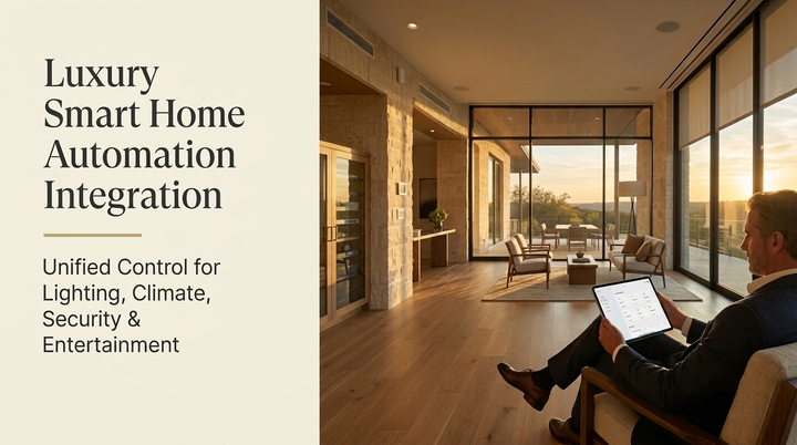 Smart Home Automation Integration for Texas Luxury Estates: Platform Selection, Lighting Control, and Climate Automation