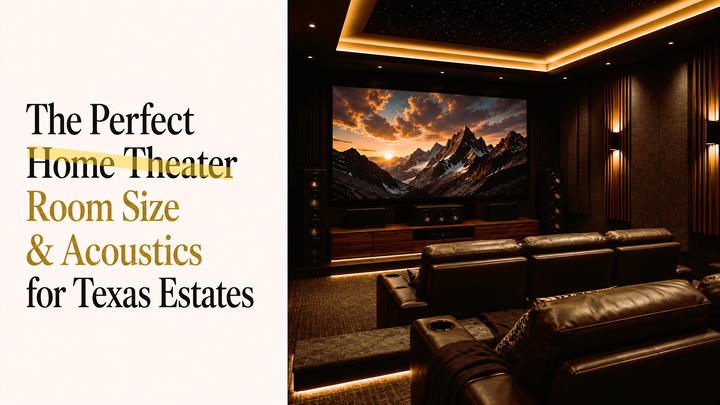 Home Theater Room Dimensions: Why the Room Matters More Than the Equipment