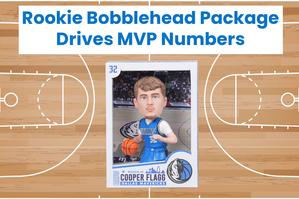 Rookie Bobblehead Package Drives MVP Numbers