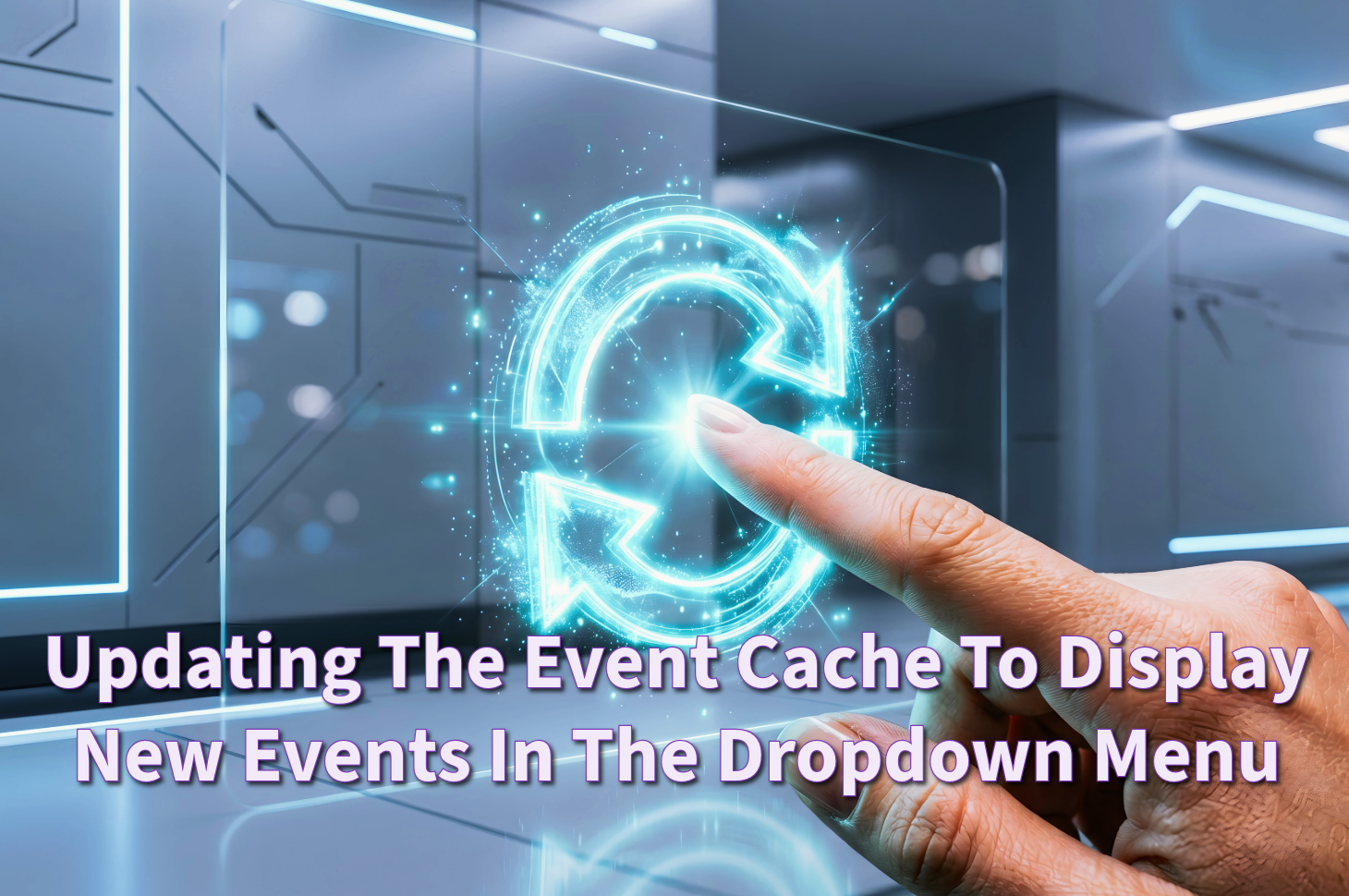 Updating The Event Cache To Display New Events In The Dropdown Menu