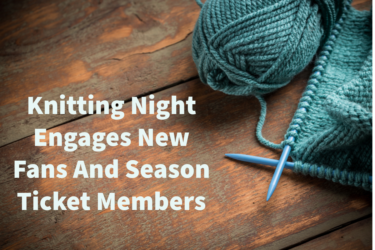 New York Liberty Knitting Night Engages News Fans and Season Ticket Members