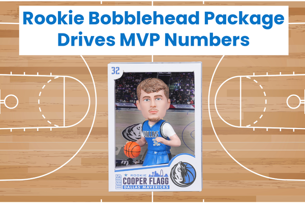 Rookie Bobblehead Package Drives MVP Numbers