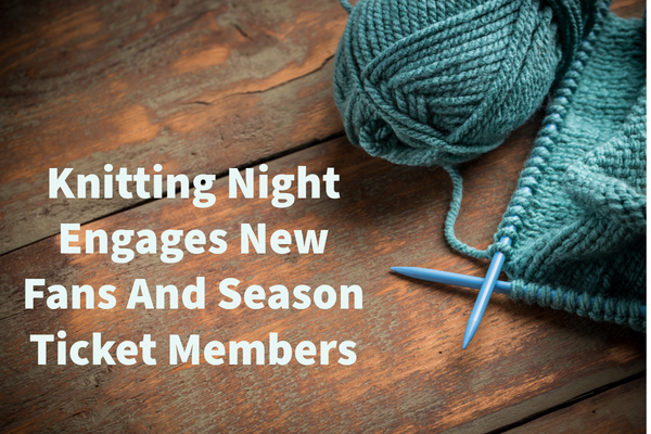 New York Liberty Knitting Night Engages News Fans and Season Ticket Members