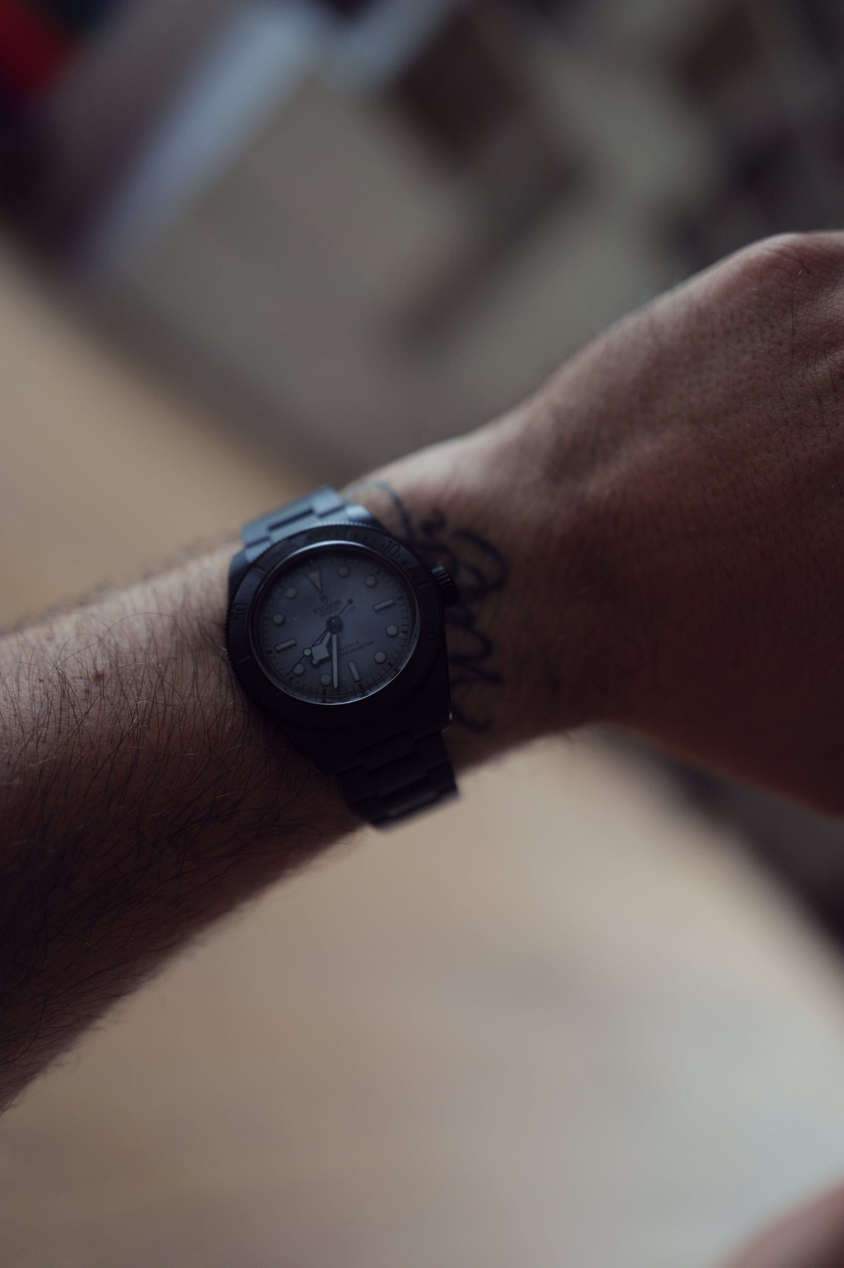 Alltag: die Uhr muss überall mit