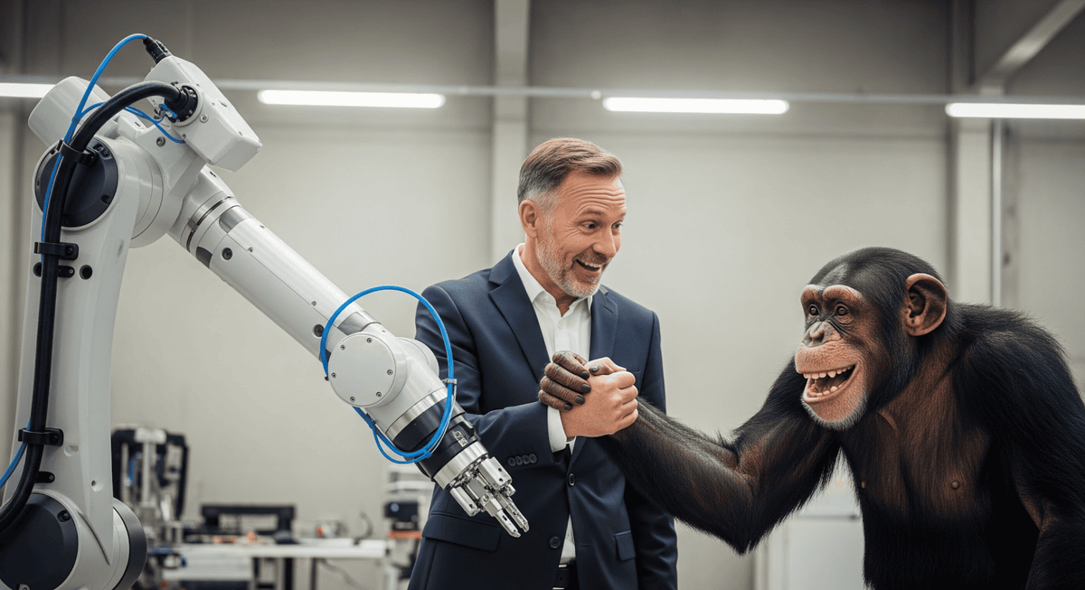 Een denkraam voor inzet van AI: mens, machine en aap