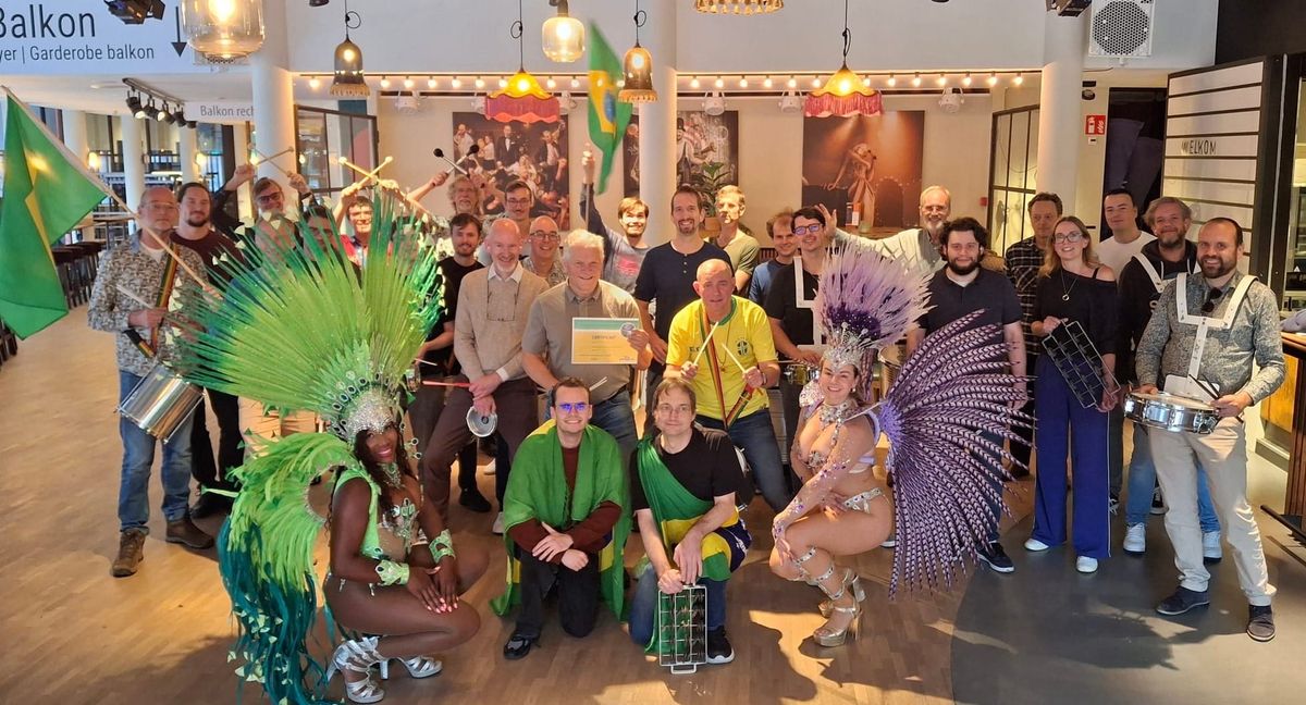 Kennis delen en drummen in het Stadstheater