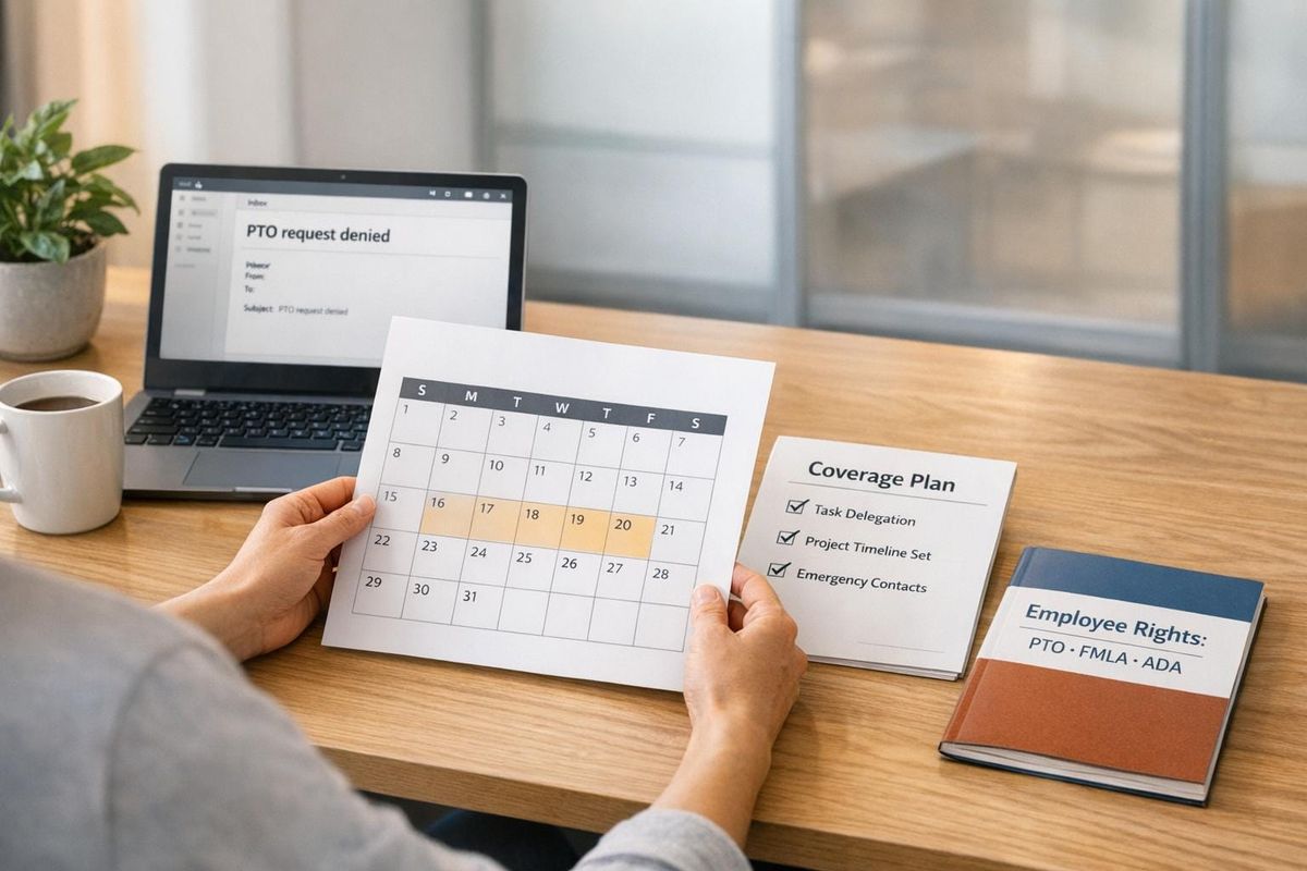 How to Deal With a Boss Who Denies Needed Vacation Time Off