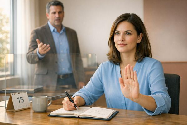 How to deal with a boss who talks down to me