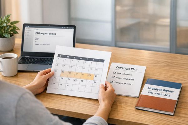 How to Deal With a Boss Who Denies Needed Vacation Time Off