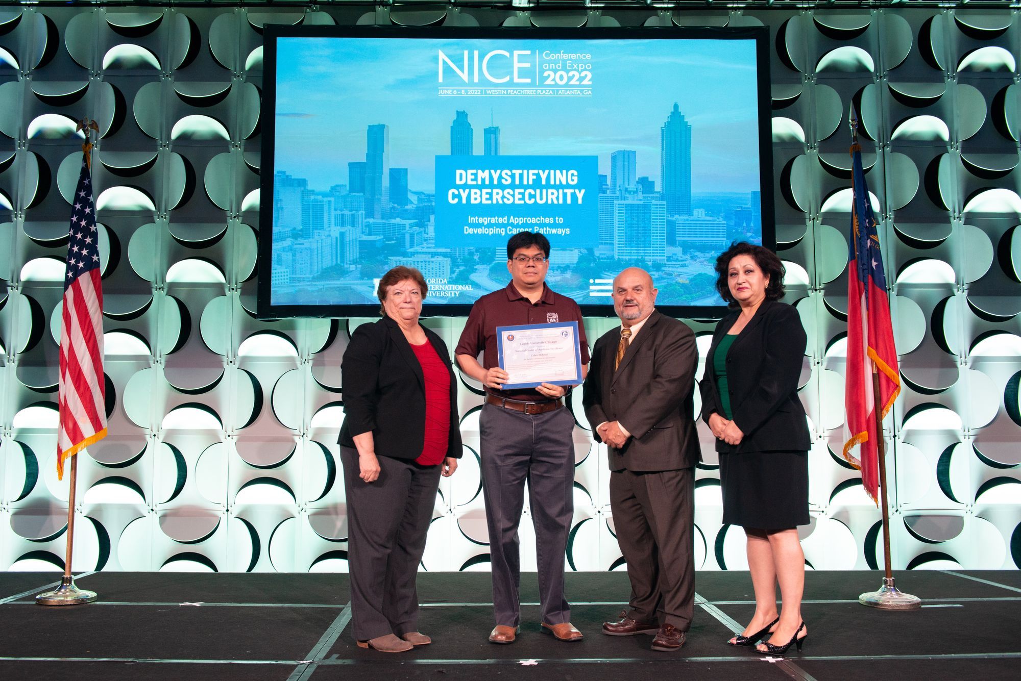 Official Designation Ceremony for the National Center of Academic Excellence in Cyber Defense