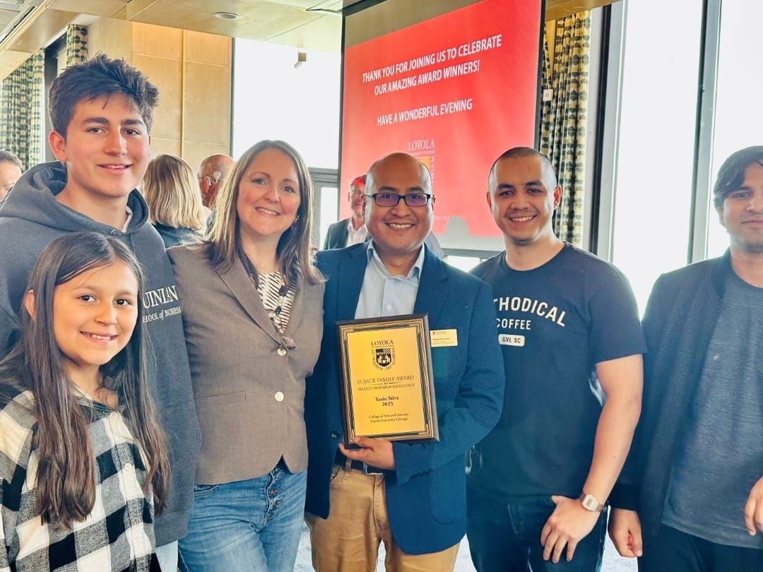 Dr. Yas Silva Receives 2025 Sujack Award for Research Excellence