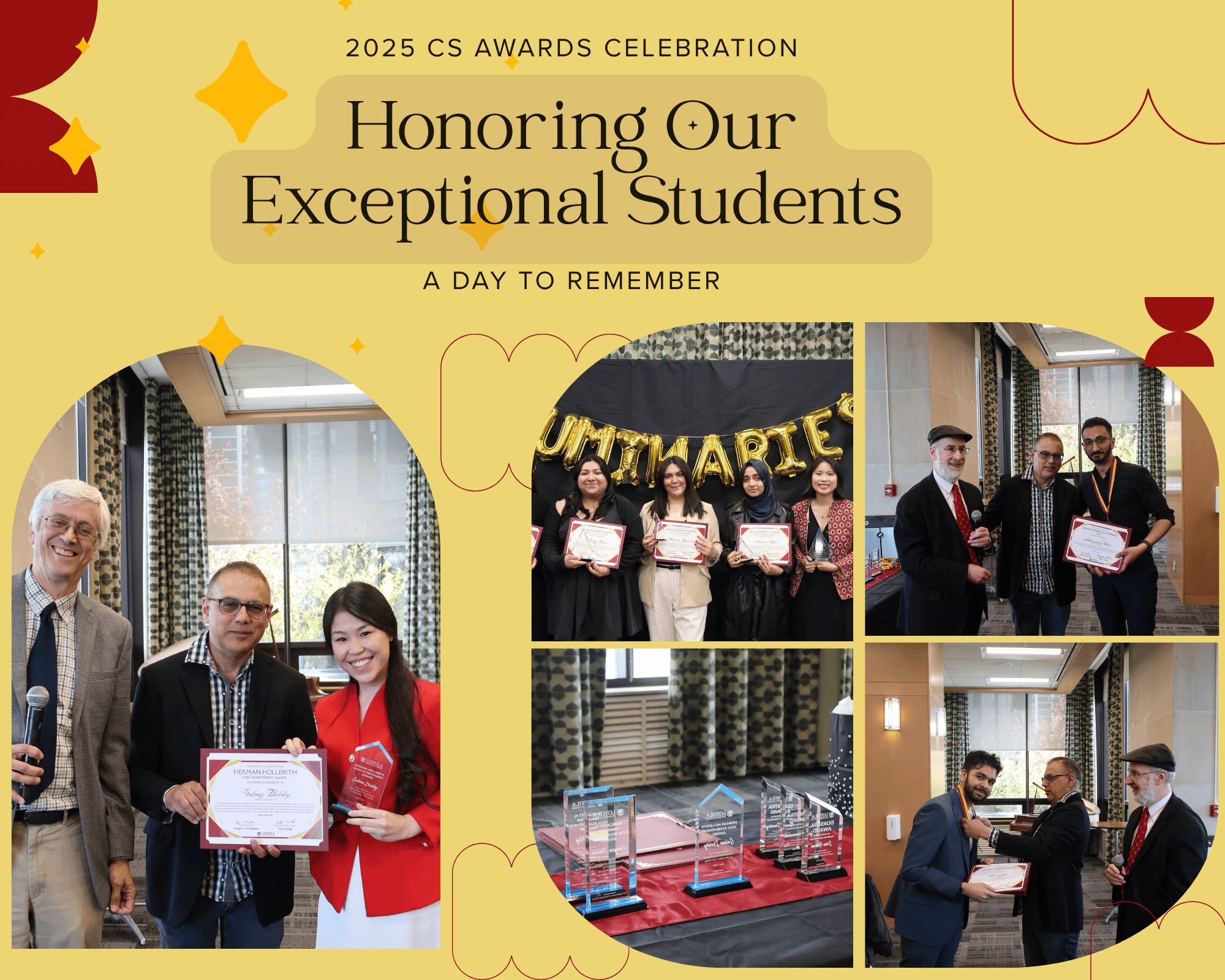 A Bright Night for Computer Science at Loyola!