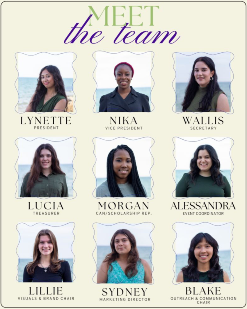 Meet the New WiCyS Student Chapter Board for AY2025–2026!