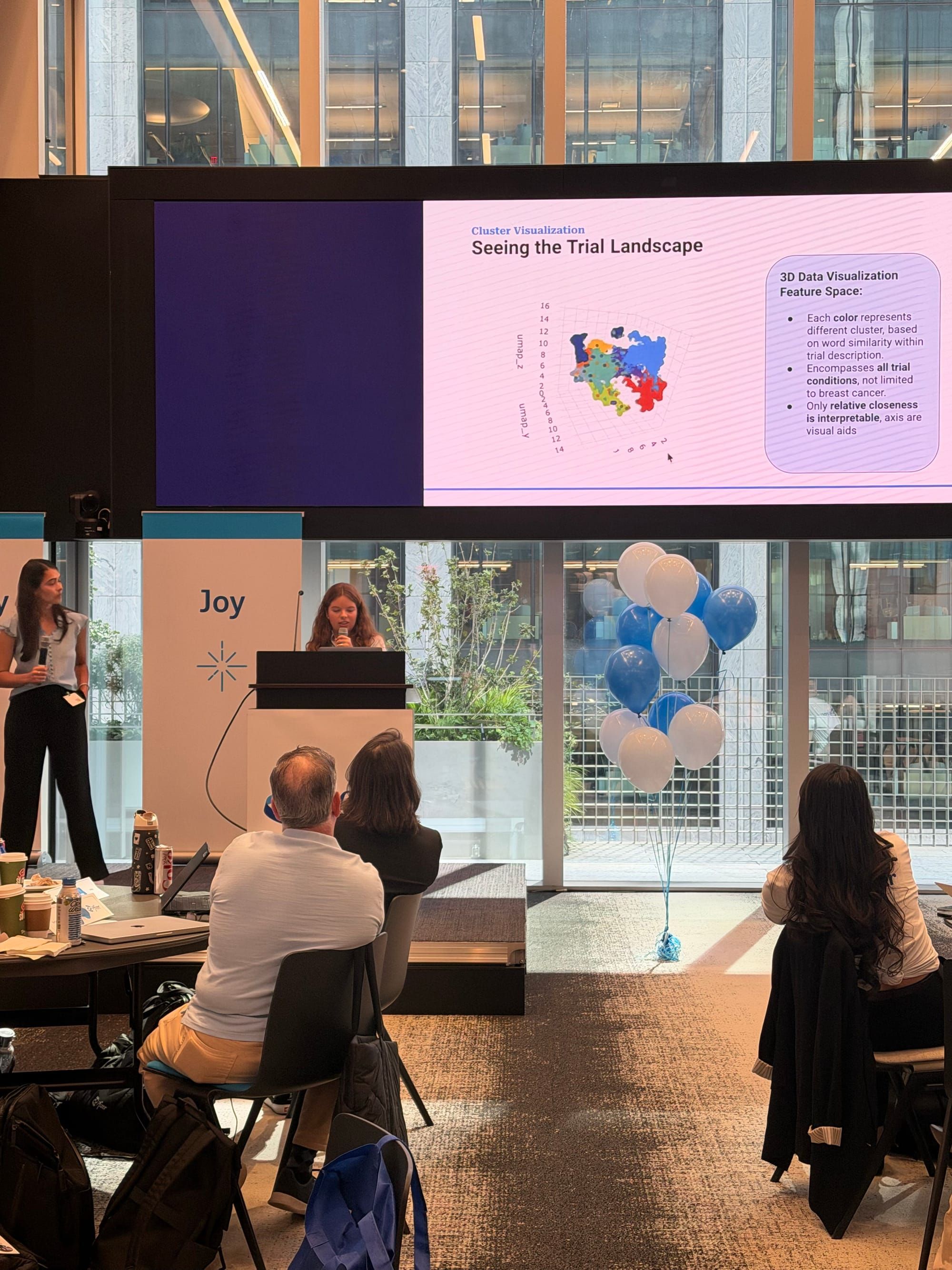 Loyola Seniors Take Fourth Place at Pfizer Hackathon with AI-Powered Clinical Trial Platform