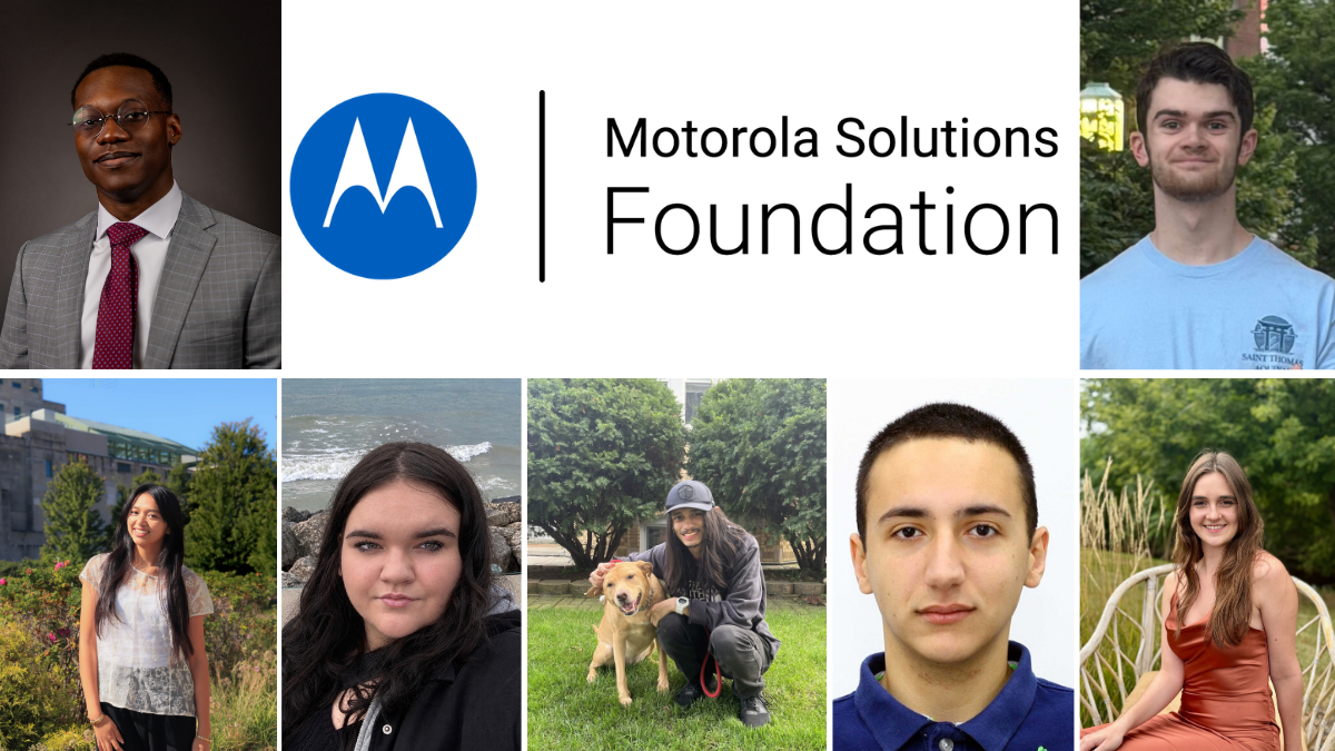 Motorola Solutions Foundation Cybersecurity Experiential Scholarship Awardees
