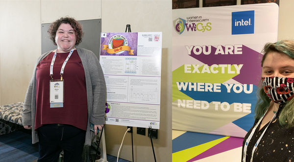 Loyola Students at WiCyS 2022