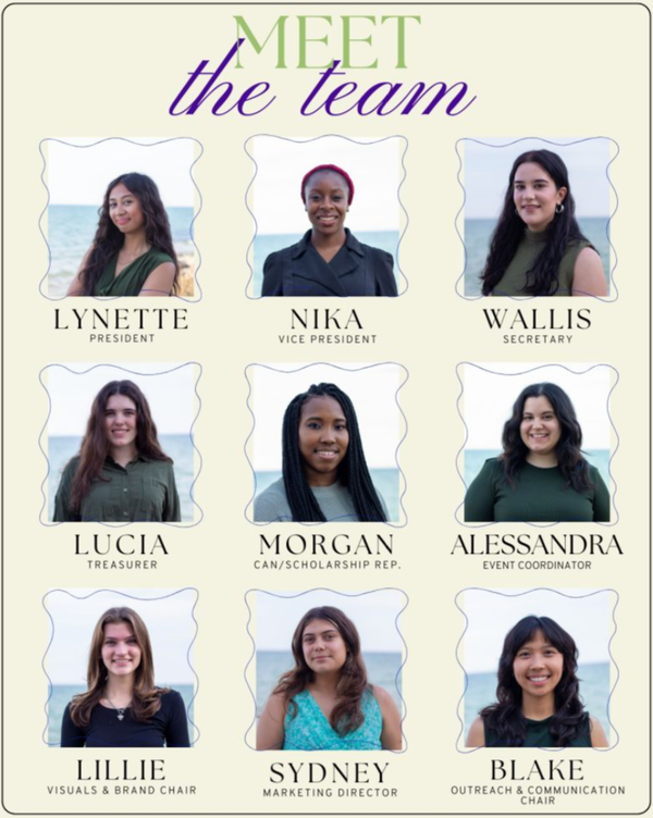 Meet the New WiCyS Student Chapter Board for AY2025–2026!