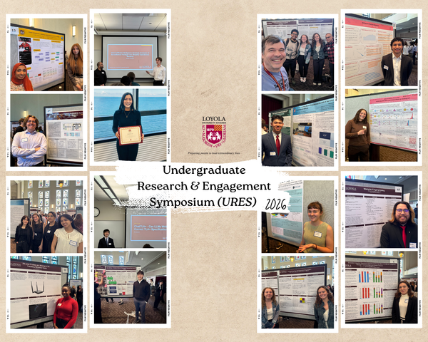 Loyola Students Present Innovative Research at URES 2026
