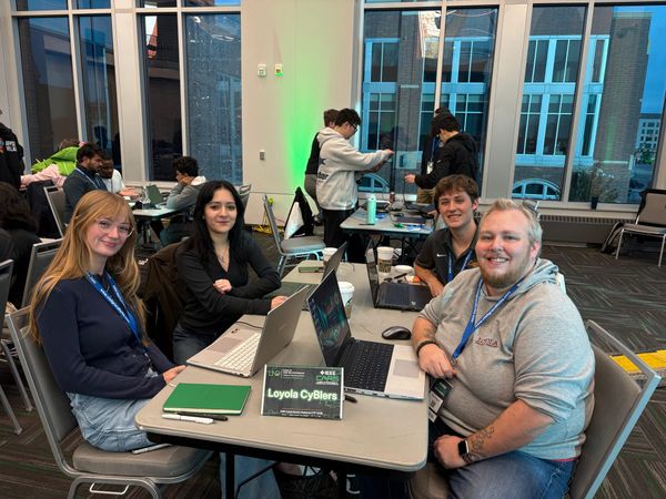 Loyola at UND CyberHawks Finals