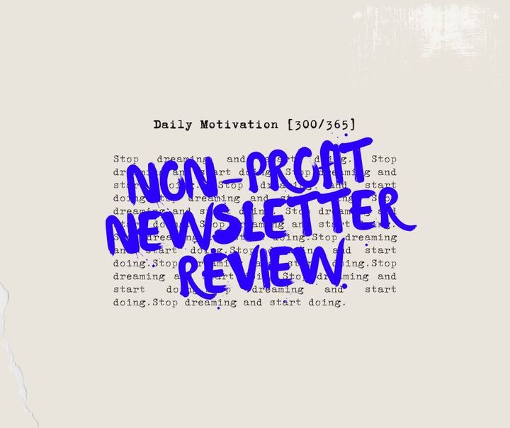 Nonprofit Newsletter: Live Review