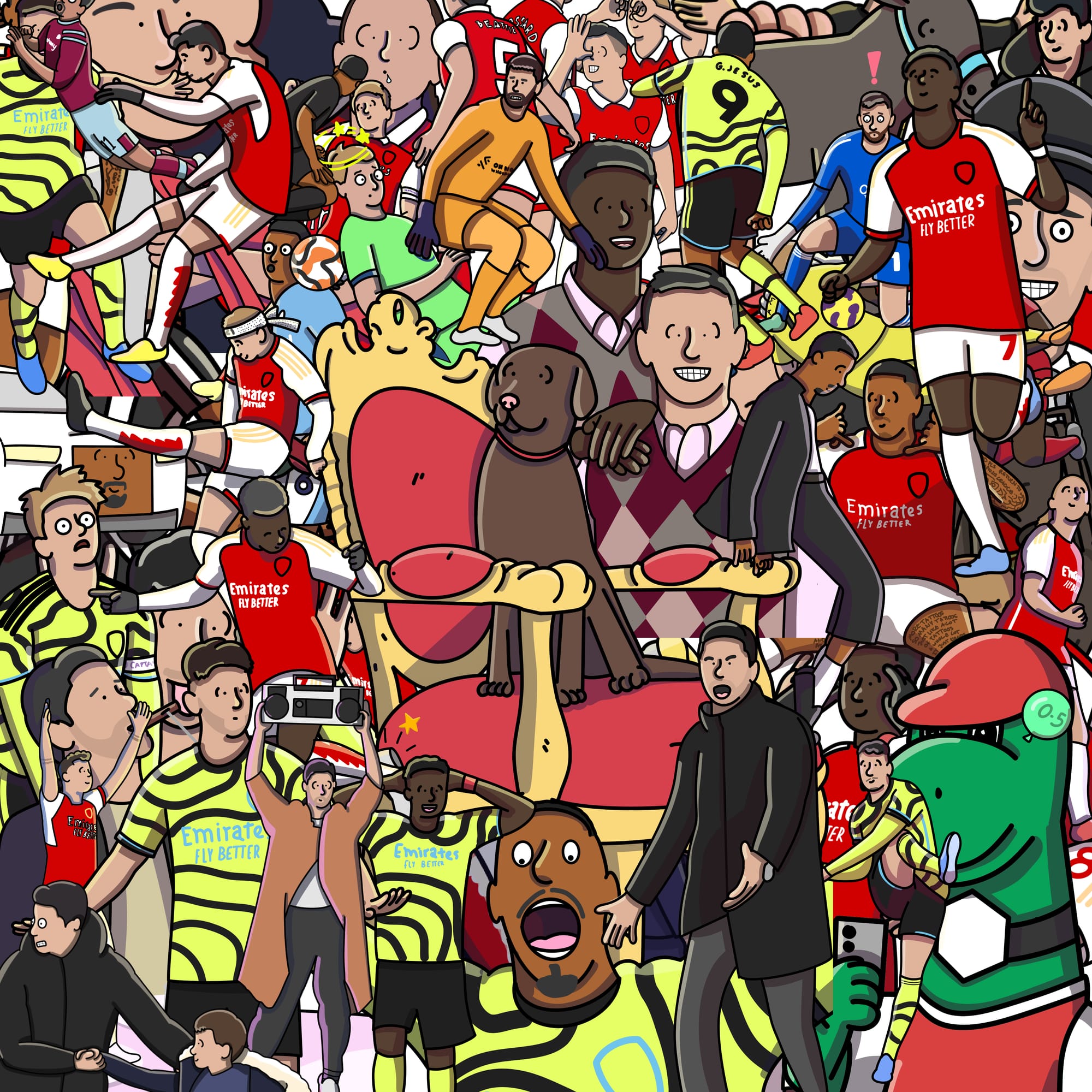 Poorly Drawn Arsenal