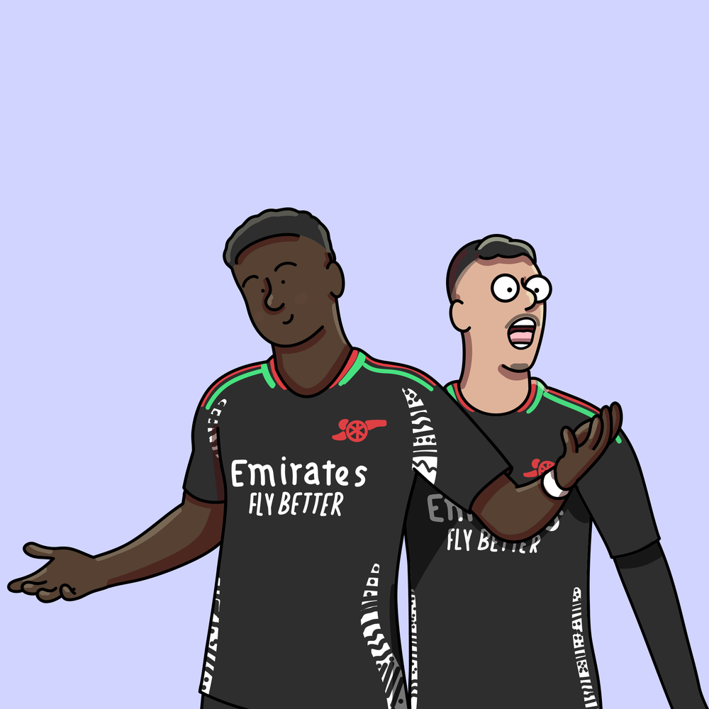 Real Madrid Arsenal Poorly Drawn