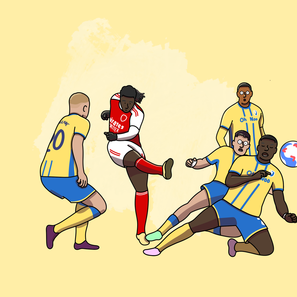 Mansfield Town Arsenal Poorly Drawn