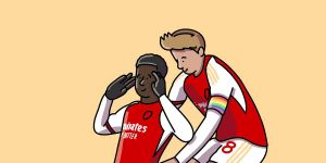 Saka might be good