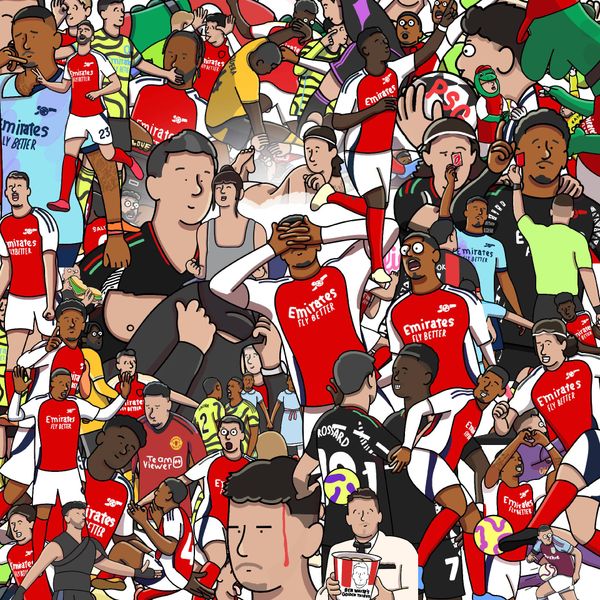 9 years of Poorly Drawn Arsenal