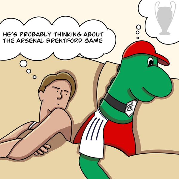 Arsenal Brentford Poorly Drawn