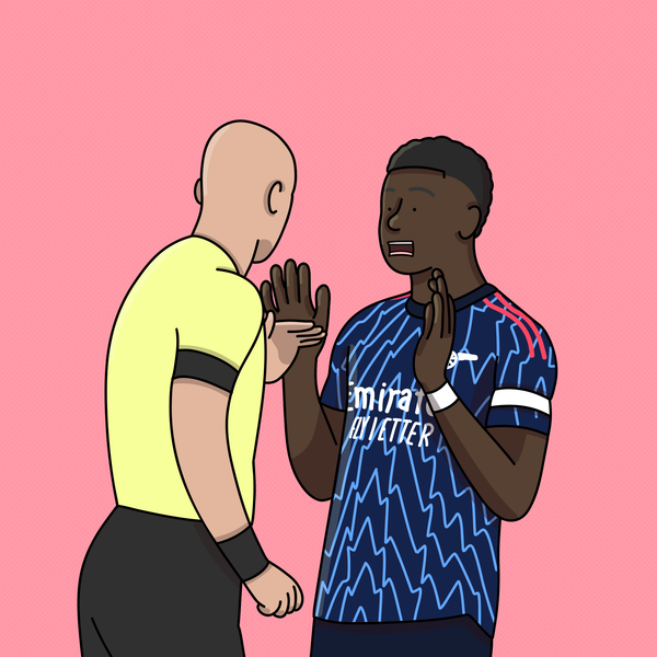 Fulham Arsenal Poorly Drawn