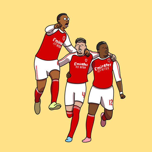 Chelsea Arsenal Poorly Drawn
