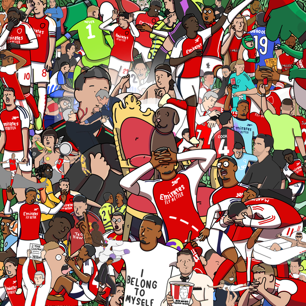 10 Years of Poorly Drawn Arsenal