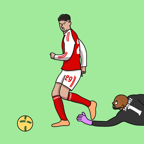 Arsenal Chelsea Poorly Drawn