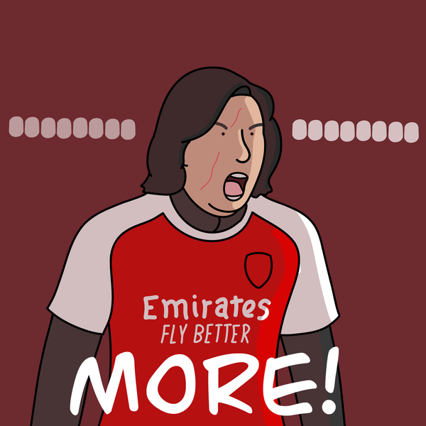 Arsenal Fulham Poorly Drawn