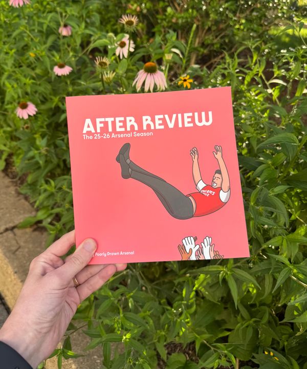 Preorder After Review: The 25-26 Arsenal Season Zine