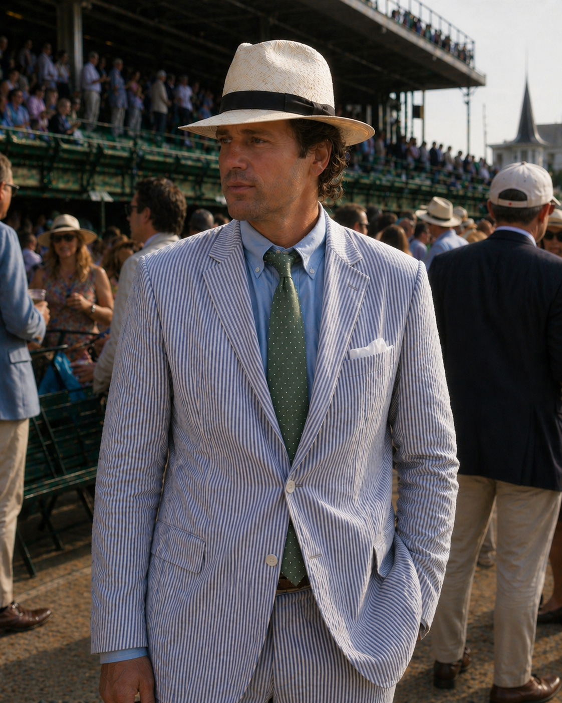 Kentucky Derby Dress: The Sack Suit Option