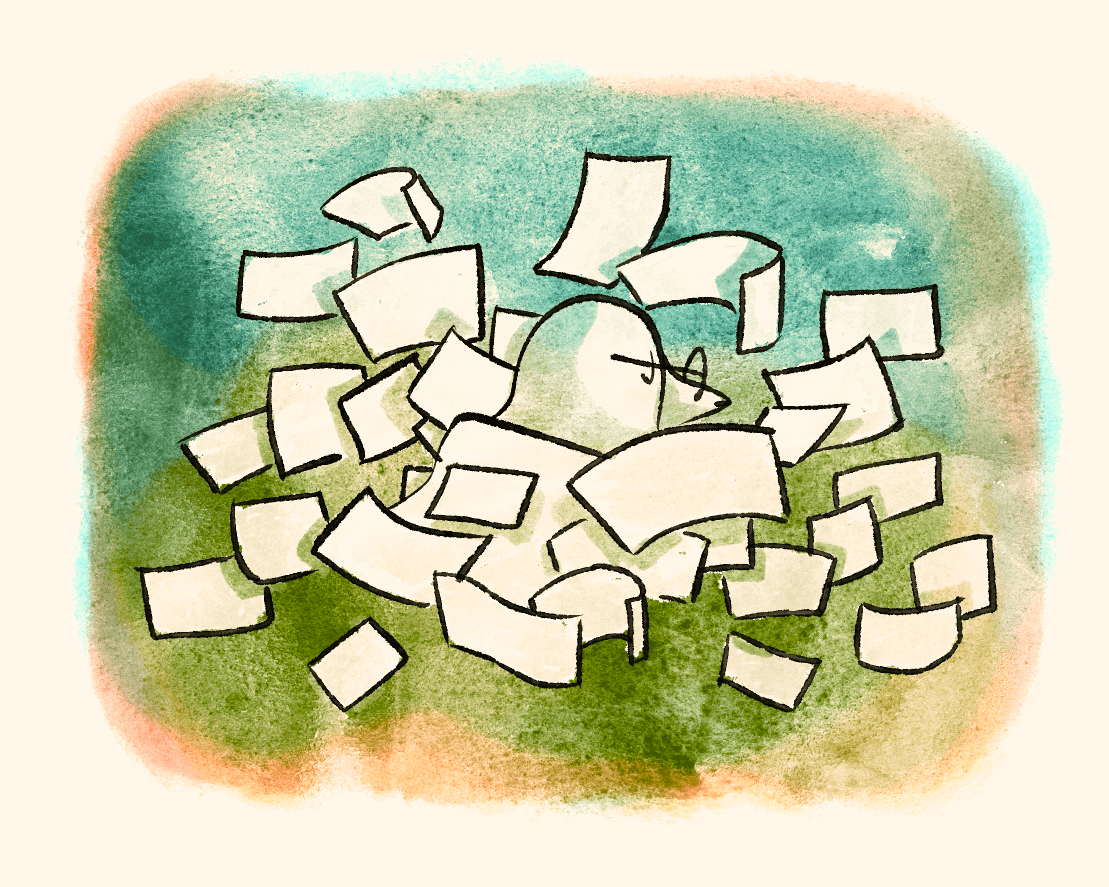 A Hack: Surround Yourself with Papers